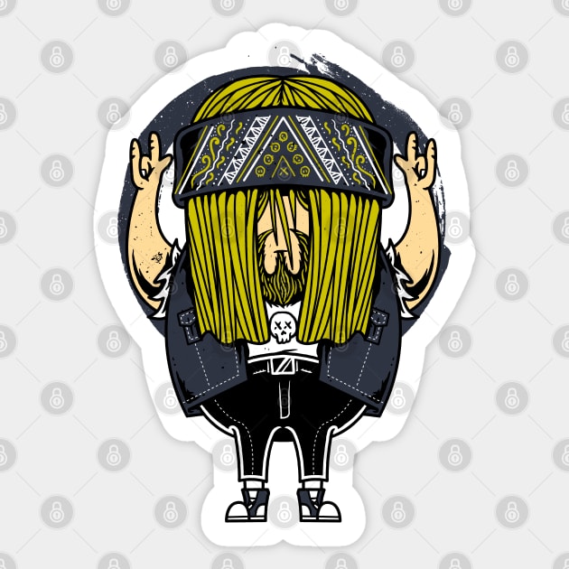 Rocker Sticker by quilimo